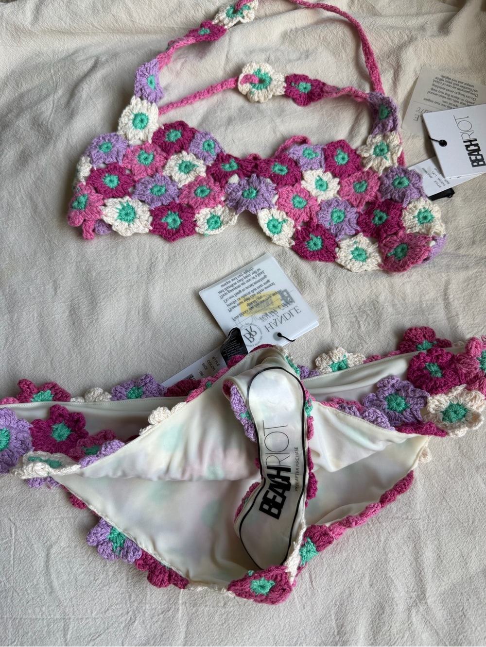 Beach Riot Crochet Swimsuit Set - Picture 6 of 8